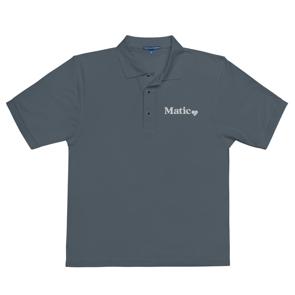 Embroidered Classic Men's Polo - Matic Store