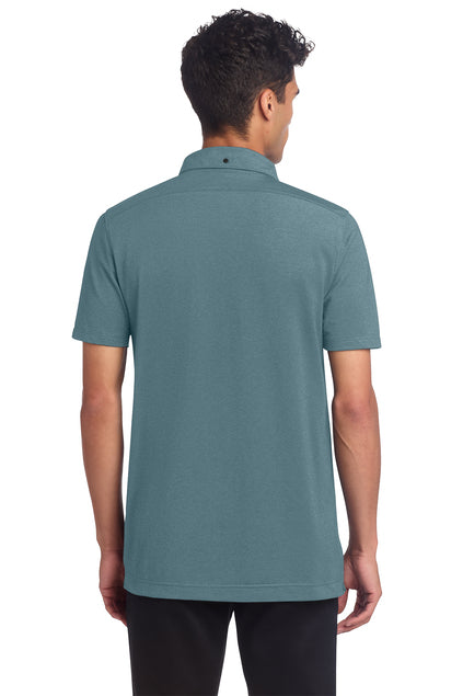 Mercer+Mettle® Stretch Pique Full-Button Polo