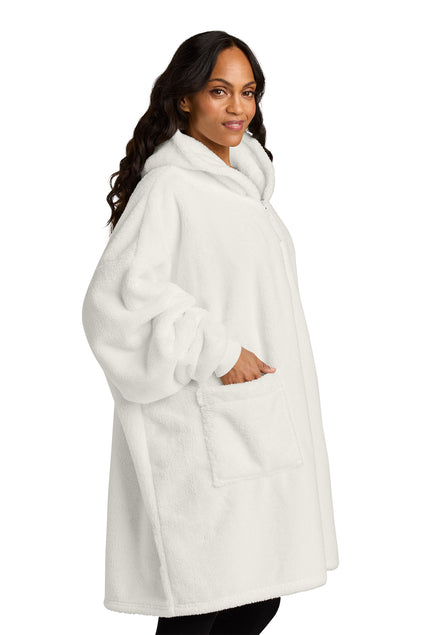 Embroidered Port Authority® Plush Poncho