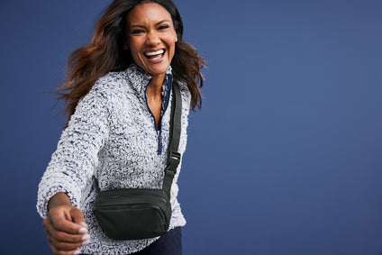Port Authority® Matte Dual-Compartment Crossbody