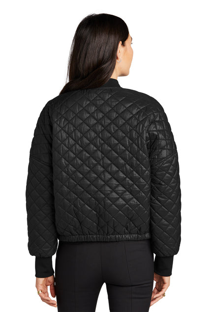 Embroidered Mercer+Mettle® Women’s Boxy Quilted Jacket