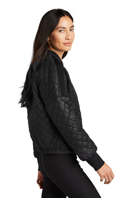 Embroidered Mercer+Mettle® Women’s Boxy Quilted Jacket