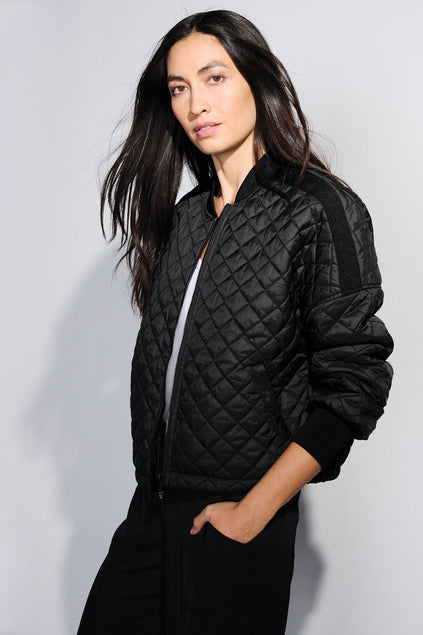 Embroidered Mercer+Mettle® Women’s Boxy Quilted Jacket