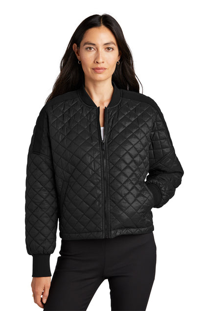 Embroidered Mercer+Mettle® Women’s Boxy Quilted Jacket