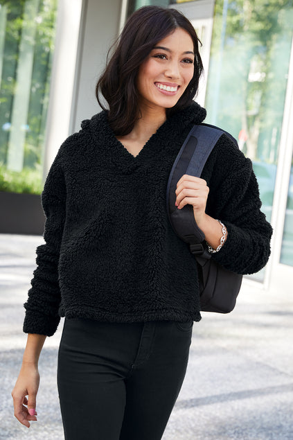 Embroidered Port Authority® Women's Cozy Fleece Hoodie