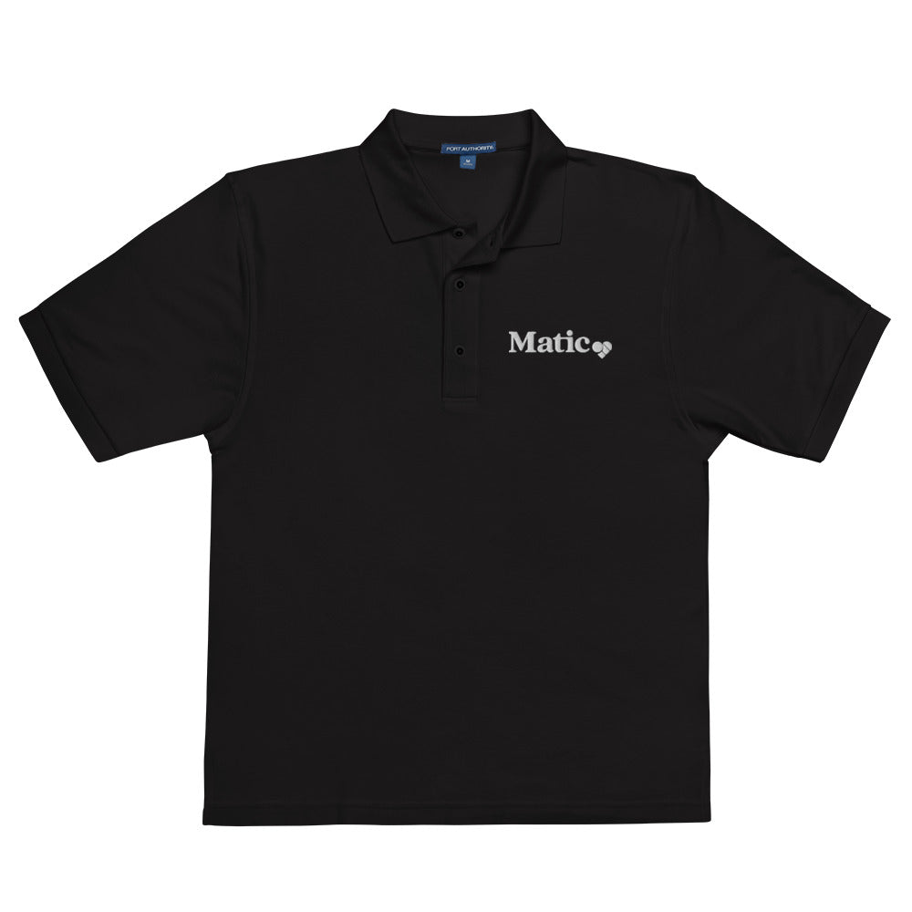 Embroidered Classic Men's Polo - Matic Store