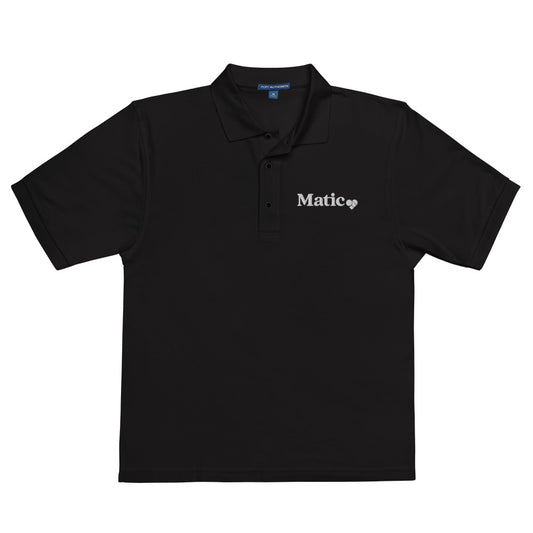 Embroidered Classic Men's Polo - Matic Store