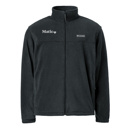 Embroidered Columbia | Unisex fleece jacket (relaxed fit) - Matic Store