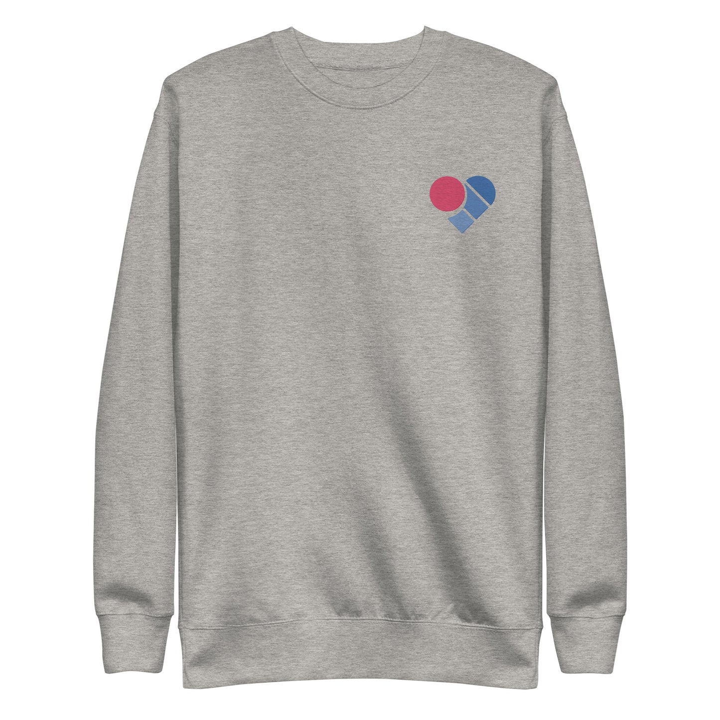 Embroidered Unisex Premium Sweatshirt (fitted cut)