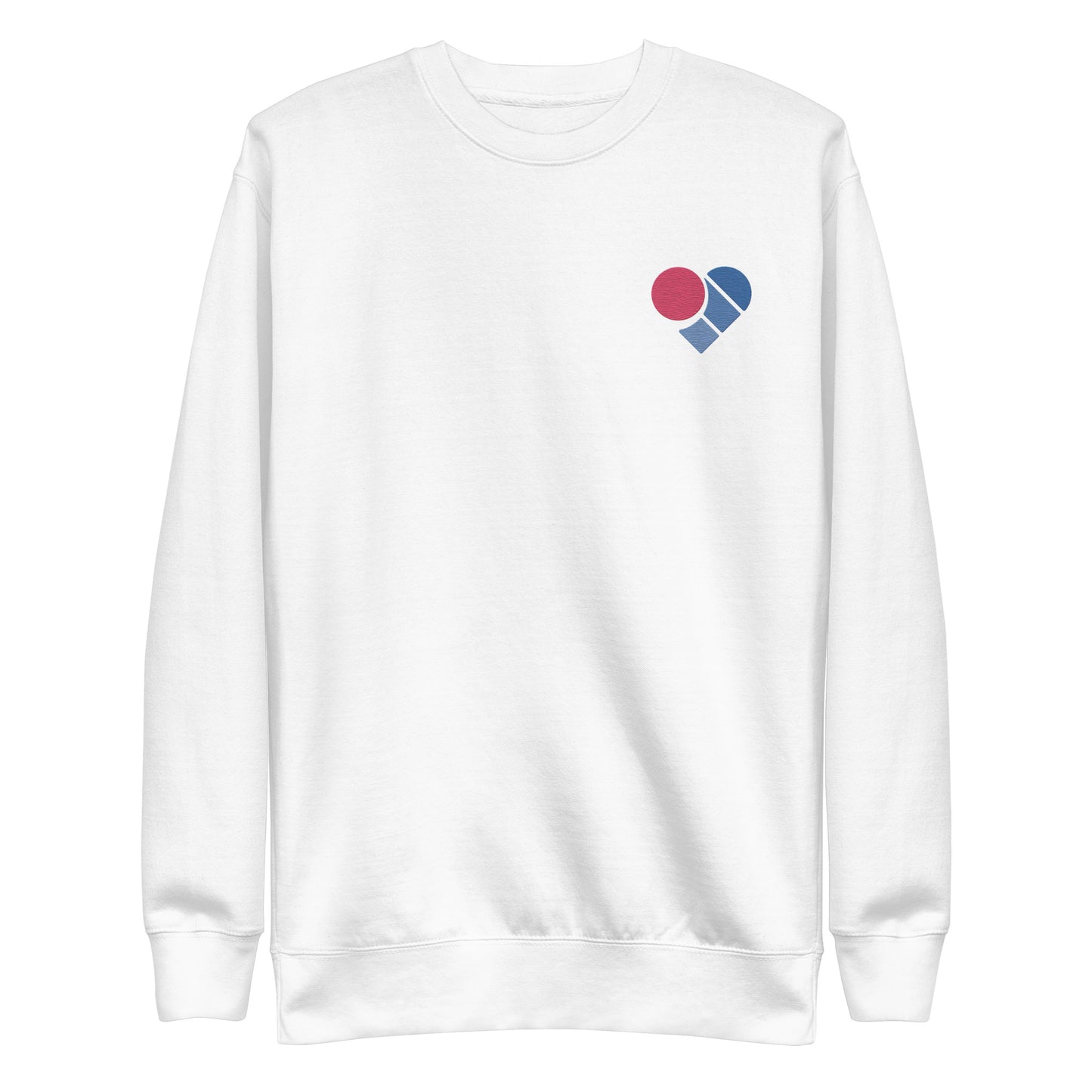 Embroidered Unisex Premium Sweatshirt (fitted cut)