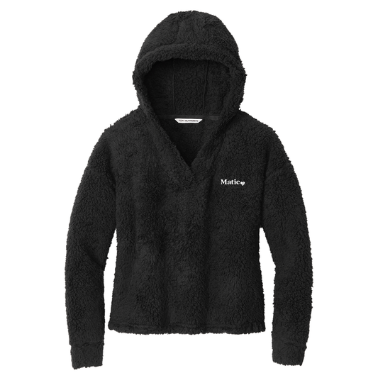 Embroidered Port Authority® Women's Cozy Fleece Hoodie